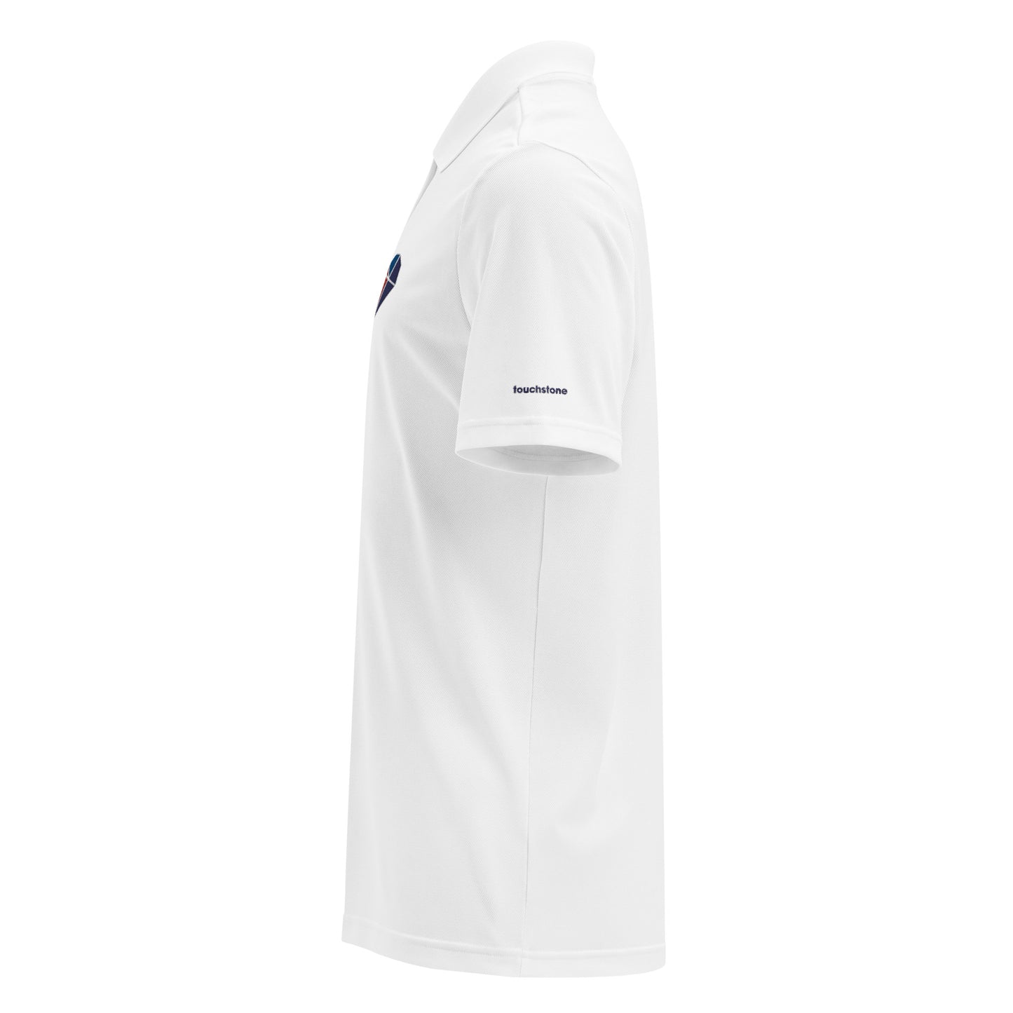 Toucstone - Adidas Polo Heart Chest (White Polo)