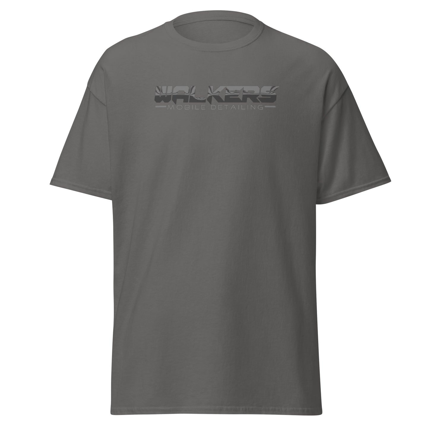 Walkers Mobile Detailing Front Tee Blk