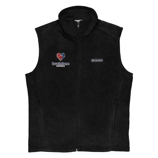 Touchstone Men’s Columbia vest (white outline)