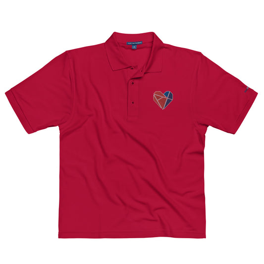 Touchstone - Men's Premium Polo (Heart Chest)