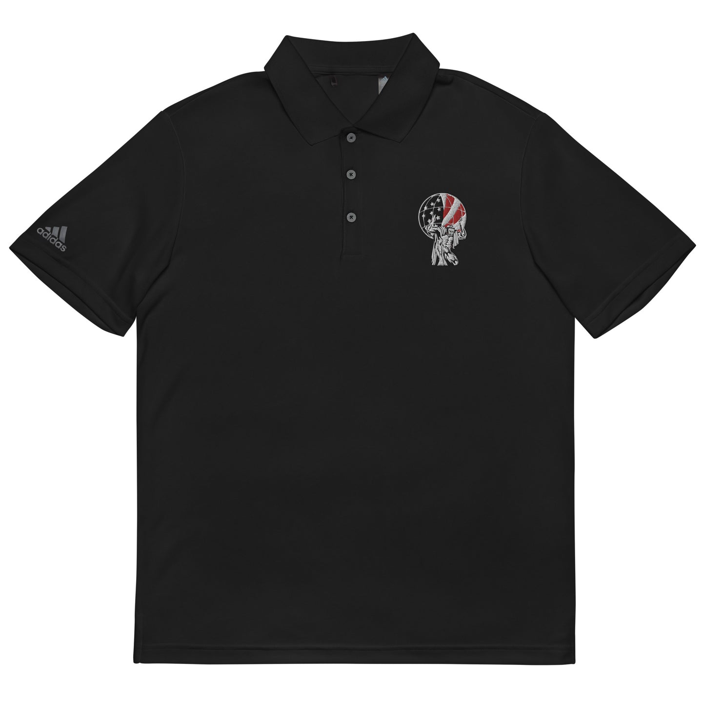 Atlas Plumbing Adidas performance polo shirt