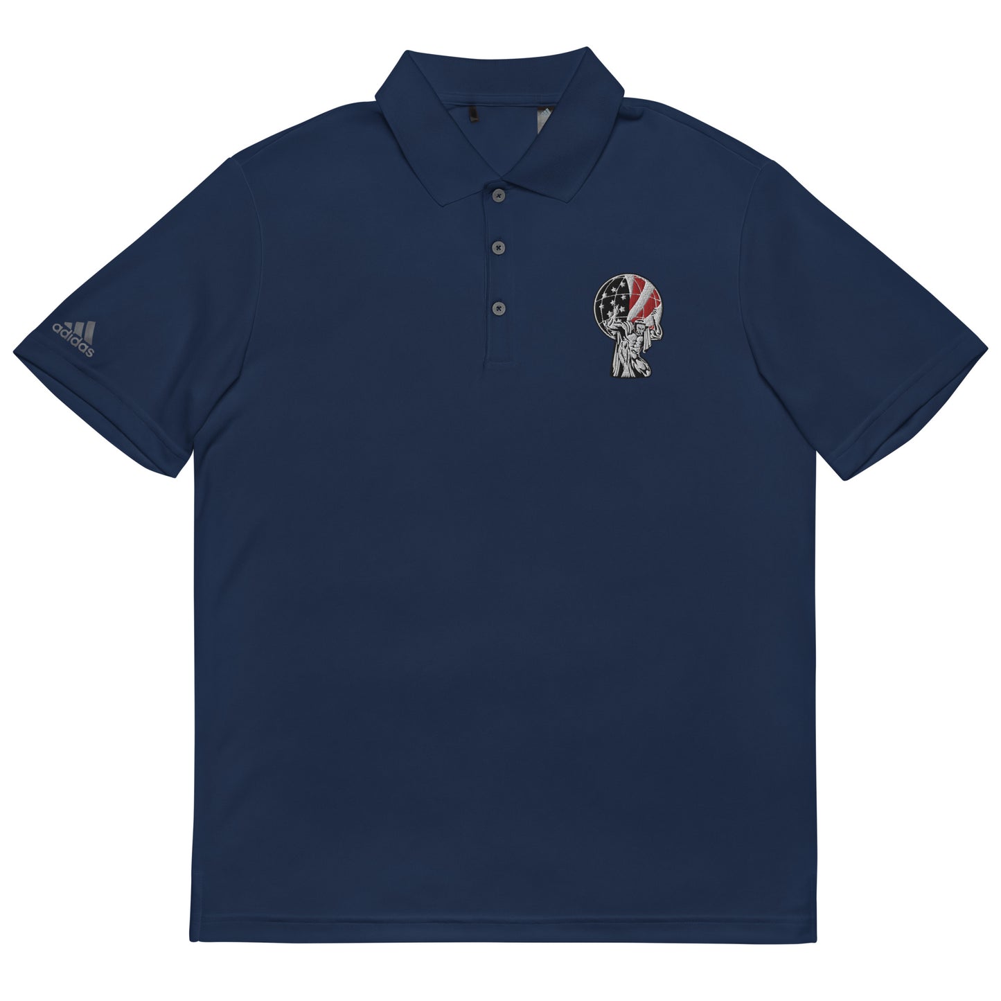 Atlas Plumbing Adidas performance polo shirt