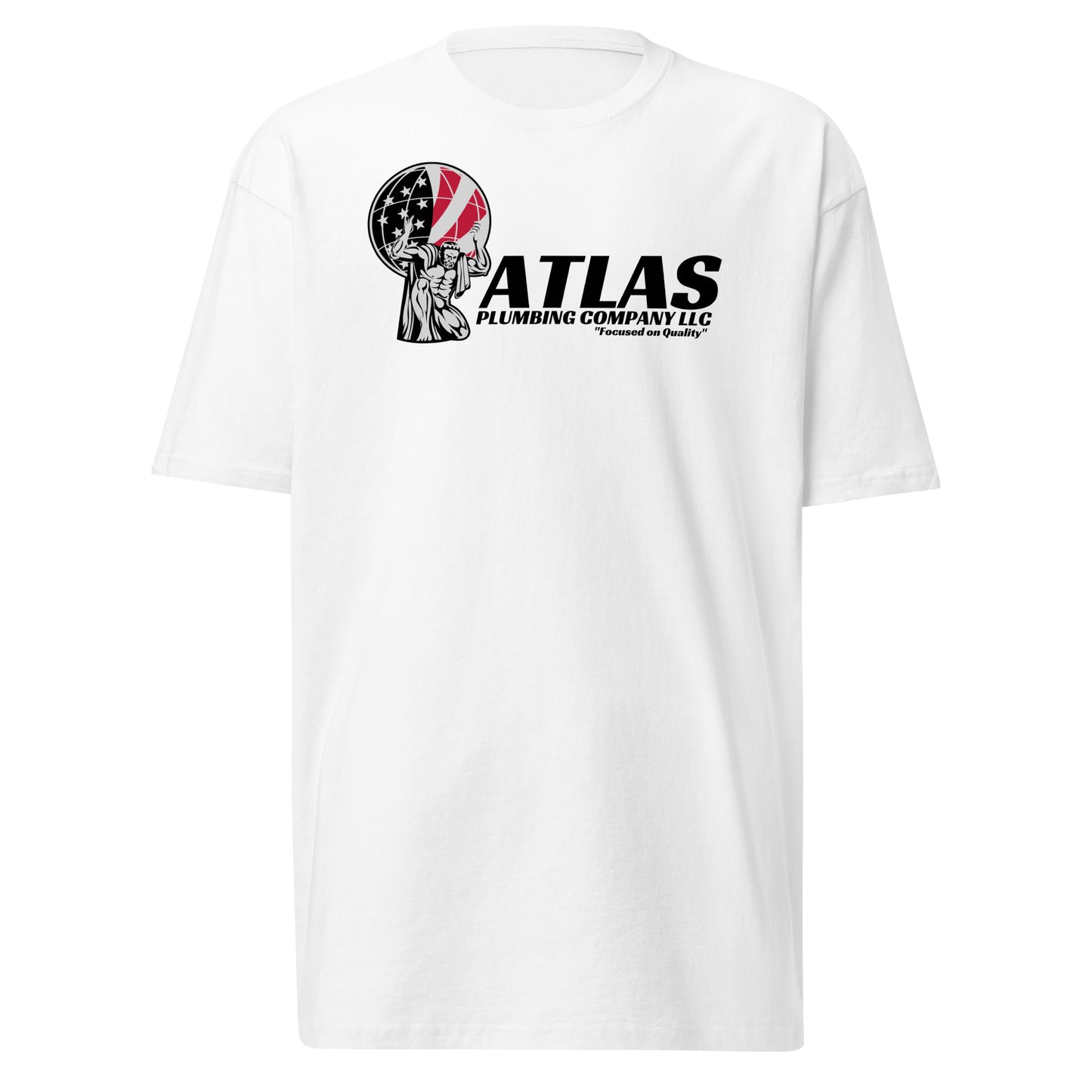 Atlas Plumbing Men’s premium heavyweight tee